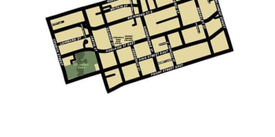 Mapa Auzo Zaharrean Toronto