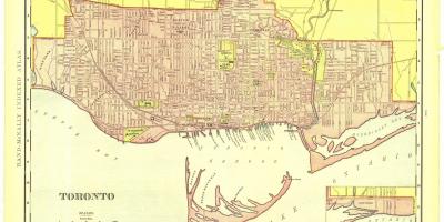 Mapa historiko-Toronto