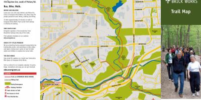 Mapa Iraunkorreko Brickworks Toronto