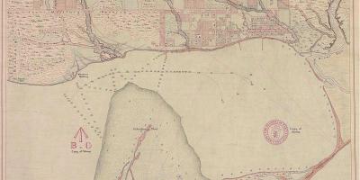 Mapa lur York Toronto 1787-1884