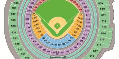 Mapa Rogers zentroa baseball