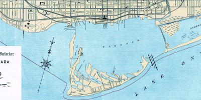 Mapa Toronto Portua 1906
